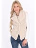 IZIA Women Vest in light beige
