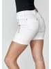KOROSHI HOSE KURZE JEANS in weiß