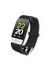 Platyne Multisport-Uhr, kompatibel mit iOS & Android in Schwarz