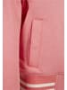 Urban Classics College Jacket in palepink/whitesand