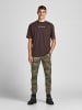 Jack & Jones Hose Cargo Jogger Pants PAUL FLAKE AKM 542 Twill Gummibund in Camo Grün