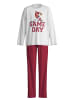 Calida Pyjama in stein meliert