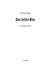 ars vivendi Das letzte Bier | 12 Kriminalgeschichten