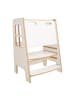 TuptiWood Lernturm Double Safe in Weiß (W) 60 x (H) 90 x (L) 55 cm