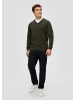 s.Oliver Strickpullover langarm in Olive