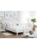 Beliani Doppelbett TANNAY in Weiß - (W) 189 x (H) 90 x (L) 208 cm