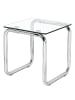 home24 Beistelltisch Vanston in Chrom
