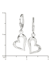 SilberDream Ohrringe Silber 925 Sterling Silber Herz Ohrhänger