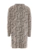 faina Damen Strickjacke in Beige Schwarz