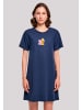 F4NT4STIC T-Shirt Kleid Wickie Know Your Power in lightnavy