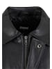 Urban Classics Urban Classics Synthetic Leather Blouson in black
