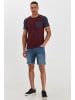 BLEND Jeansshorts BHGrilitsch 20701499ME kurze Hose mit leichten Destroyed-Effekten in Blau