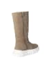 Richter Shoes Winterstiefel in Taupe