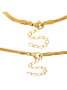 Steel_Art Schmuckset Frauen mit Armband und Halskette Set Luxor goldfarben in goldfarben