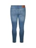 SikSilk Skinny Fit in washed mid blue