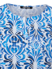 Olsen T-Shirt Clara in weiß blau
