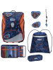 Scout Alpha Schulranzen-Set 4-tlg.Offroad in blau