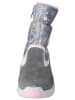 Ricosta Stiefel in Grau/Rosa