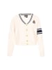 DreiMaster Maritim Cardigan in offwhite navy