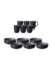 Ritzenhoff & Breker 12er Set Brunchset Jasper in – in schwarz