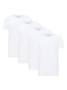 Mustang T-Shirt 4er Pack in Weiß
