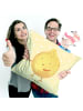 Mr. & Mrs. Panda Dekokissen Sofa Beste Freunde Zitrone ohne Spruch in Gelb Pastell