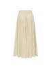 JACQUELINE de YONG Beige Baumwolle Langer Rock