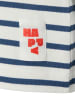 Marie Lund Sweatshirt in ecru indigo