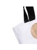 Mr. & Mrs. Panda Stofftasche Otter Herz mit Spruch in Weiß