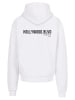 F4NT4STIC Ultra Heavy Hoodie Hollywood blvd OVERSIZE HOODIE in weiß