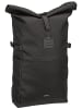 SANDQVIST Rucksack Icon BP M in Black/Black Leather