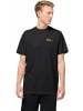 Jack Wolfskin Rundhals T-Shirt für Herren in schwarz