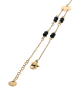 myMo ROCKS Women Bracelet in Gold Black