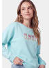 myMo Women Sweatshirt in Aqua