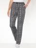 WITT WEIDEN Jersey-Hose in schwarz-gestreift