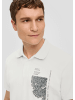 s.Oliver Polo-Shirt kurzarm in Weiß