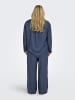 ONLY Carmakoma Hemd in Dark Denim