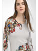 UTA RAASCH Pullover mit Paisley-Print in LIGHT GRAY/MULTICOLOR