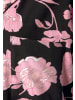 LASCANA Nachthemd in rosa-schwarz-geblümt-gemustert