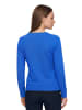 Betty Barclay Kaschmir-Pullover mit V-Ausschnitt in Adria