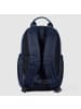 Piquadro Steve Rucksack RFID Schutz 40 cm Laptopfach in blue