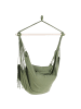 Beliani Hängesessel BONEA in Grün - (W) 95 x (H) 125 x (L) 55 cm