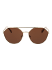 MAX & CO Damen Sonnenbrillen Geometrisch Gold