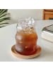 ZOHA Glas Bubble Getränkebecher 2er Set Cocktail- 550 ml in Transparent