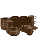 Seltmann Weiden 18er Set Frühstücks-Set Terra in Erdbraun