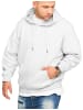 behype Kapuzenpullover - BHPASTO Basic Oversize Einfarbig in Hellgrau