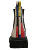 Dogo Aura Boots - Piet Mondrian - Composition in Mehrfarbig