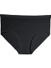 REDBEST Baumwolle, Single-Jersey Taillenslip 5er-Pack in weiß/schwarz