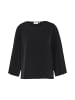 comma Blusenshirt in schwarz