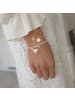 Glanzstücke München Armband You   Me aus Sterling Silber in roségold